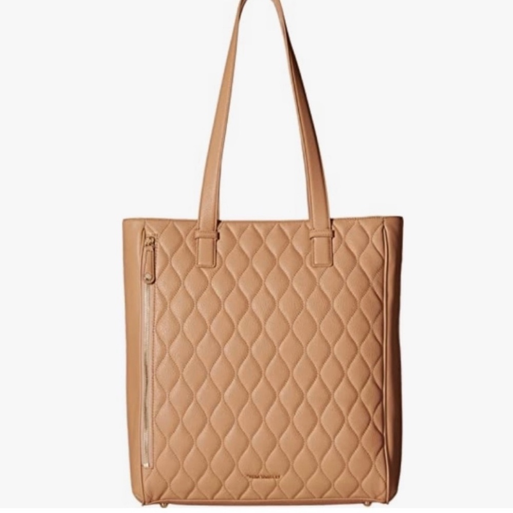 ‼️sold ‼️Vera Bradley Leather Quilted Leah Tote Bag With Dust Bag